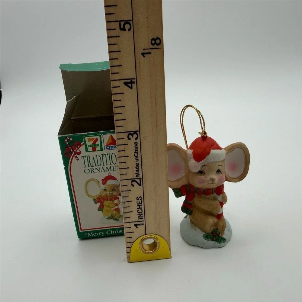 7-Eleven CITGO Traditions Merry Christmouse Christmas Ornament‎ w/ Box